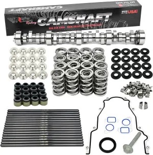 Michigan Motorsports LS1 LS2 LS6 N/A Stage IV Camshaft Naturally Aspirated, Includes Spring Set/Titanium Retainers, Pushrods & Gasket Kit