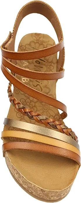 Multi First-time buyer discount Blowfish Sandals Wood Womens Platform Wedge Easter discount Heidi Malibu Strap Sandals