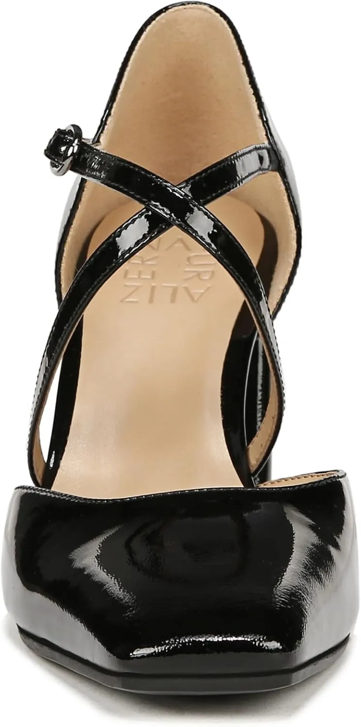Naturalizer Women's Leesha Strappy Closed Toe Block Heel Pump