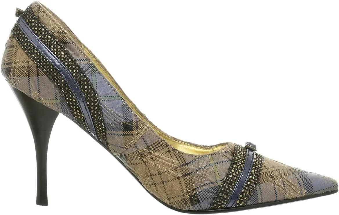 Naughty Monkey Women's Check It Out Pump