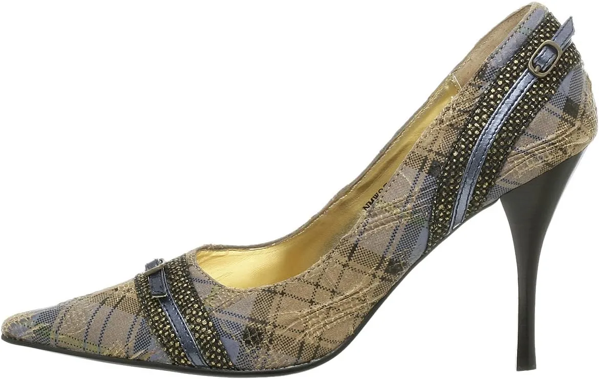 Naughty Monkey Women's Check It Out Pump