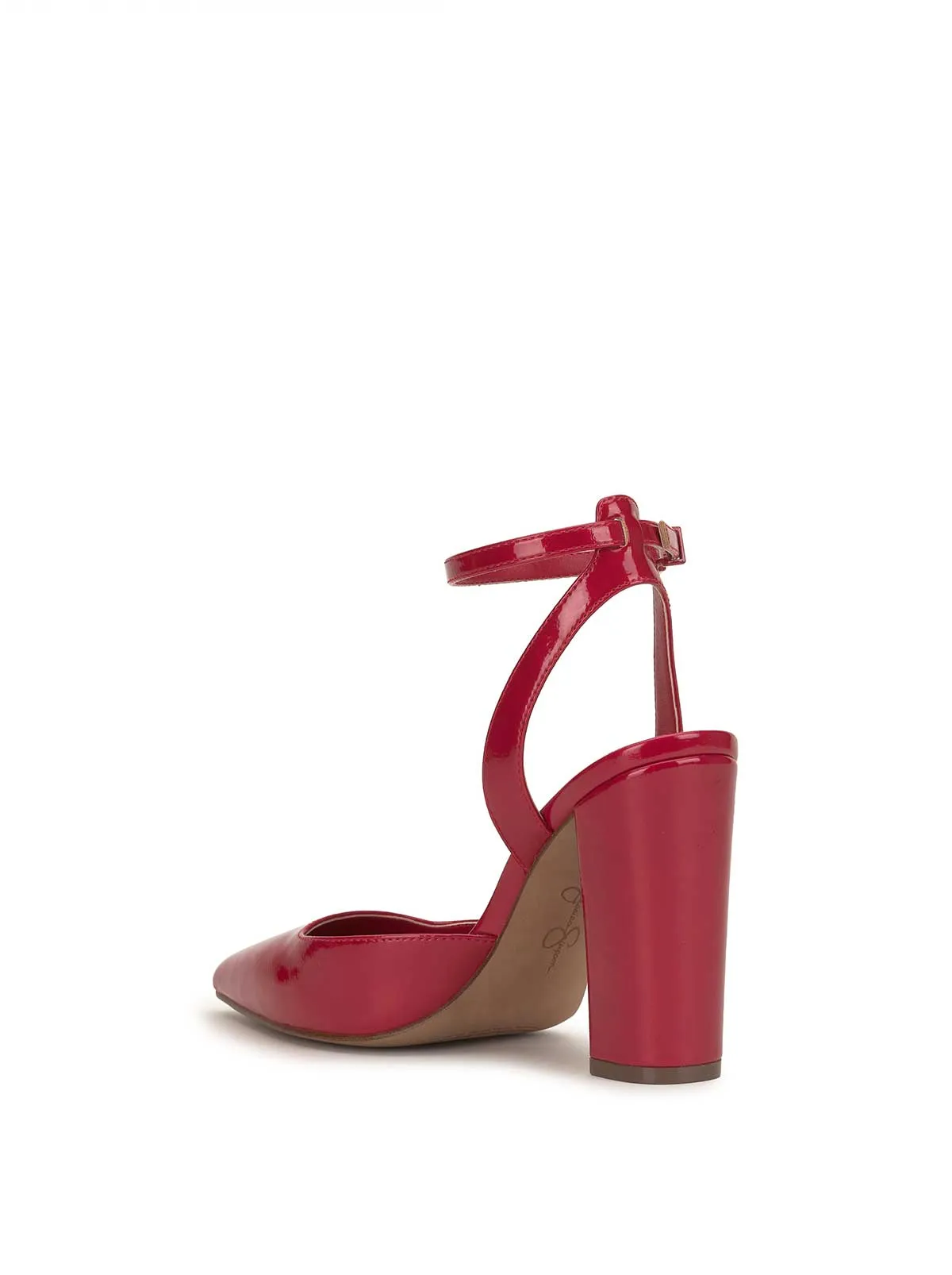 Nazela Pump in Red Muse
