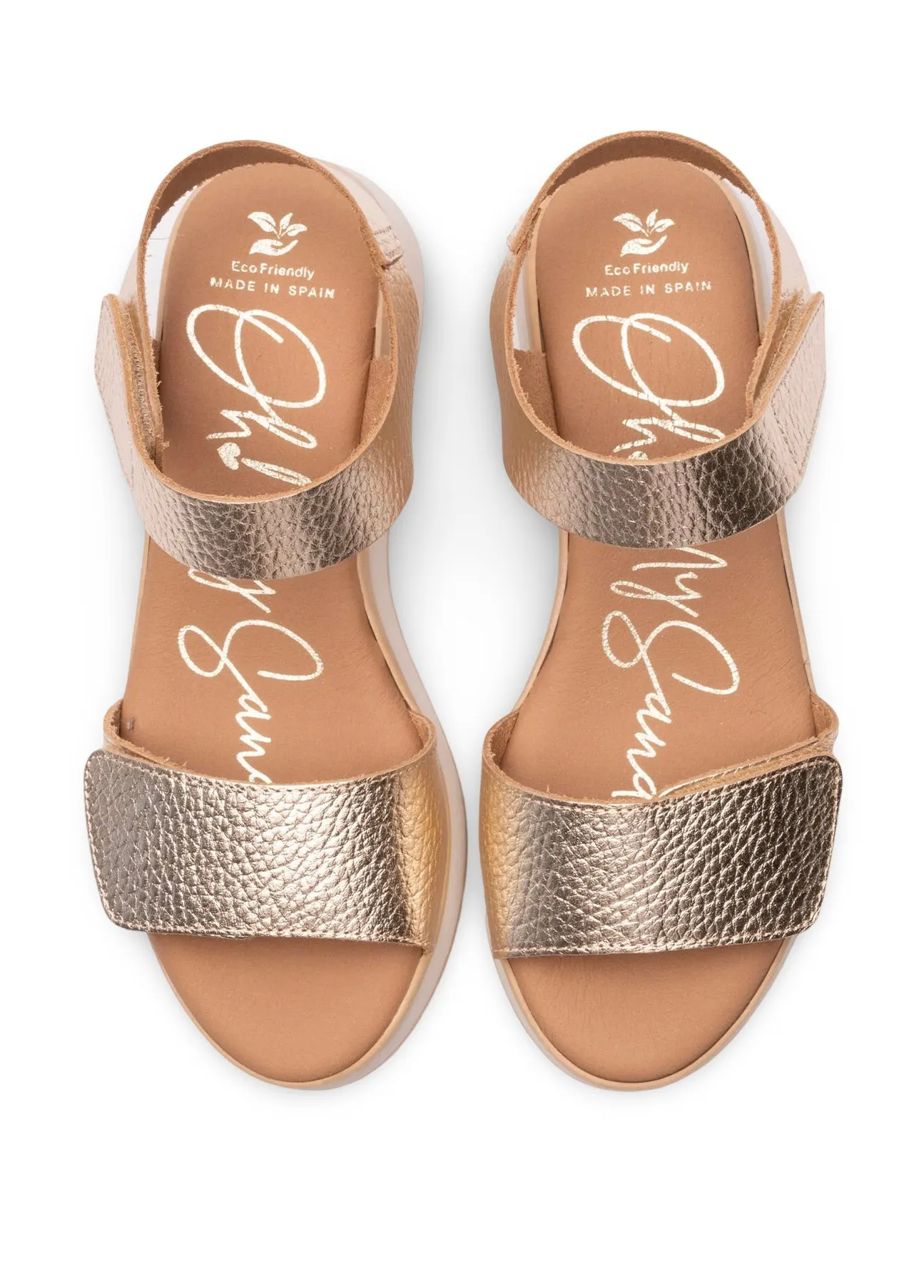 Oh My Sandals Ladies Wedge Sandal 5660