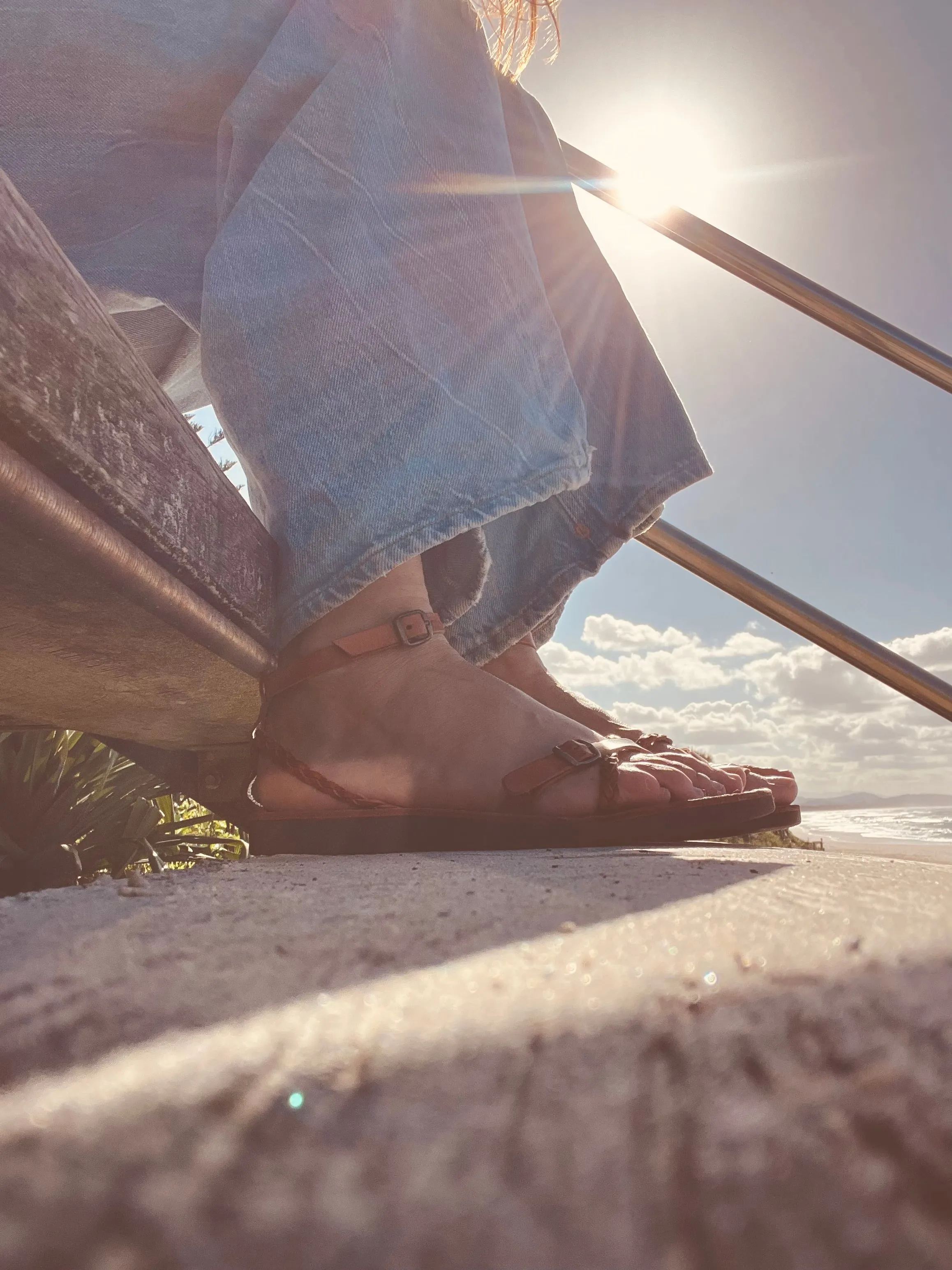 Peony Sandal- Naturale