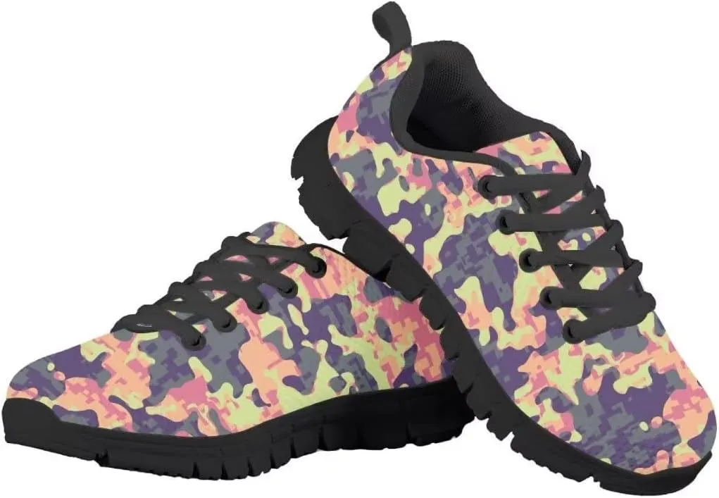 PinUp Angel Boys Girls Kids Sneakers Mesh Sports Shoes Breathable Lightweight Running Shoes for Kids Fashion Athletic Casual Shoes