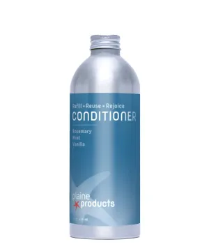 Plaine Products Eco-Friendly Conditioner - Rosemary, Mint, Vanilla - Sulfate Free, 16oz (Refill Bottle)