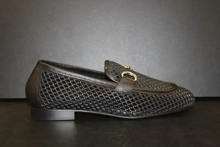 POEVE MESH LOAFER BLACK