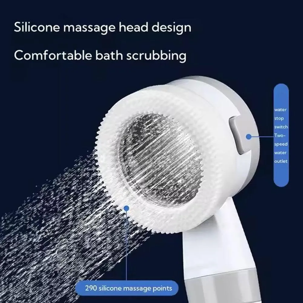 Portable Camping Shower Outdoor Camp Shower Pump,Outdoor Shower Handheld Electric Showerm,Upgrade Rechargeable Electric Shower Pump Multiple Spray Modes for Camping,Hiking,Traveling,RV