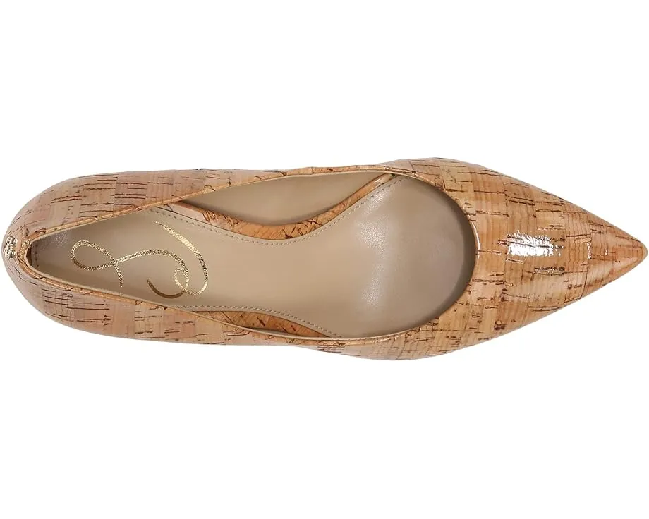 Priority access Secure payments Pumps Print Edelman On Slip Toe Hazel Sam Stiletto Heeled Natural/Animal Pointed