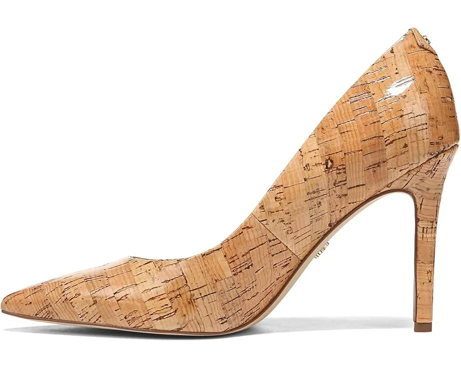 Priority access Secure payments Pumps Print Edelman On Slip Toe Hazel Sam Stiletto Heeled Natural/Animal Pointed