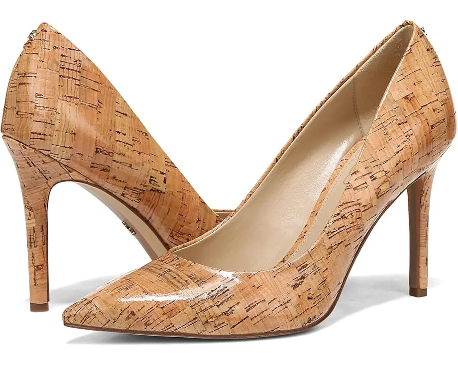 Priority access Secure payments Pumps Print Edelman On Slip Toe Hazel Sam Stiletto Heeled Natural/Animal Pointed