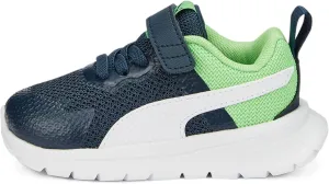 PUMA Unisex-Child Alternative Closure Shoes Evolve Run Hook and Loop Sneaker, Summer Rose Dust-White, 1 US Little Kid
