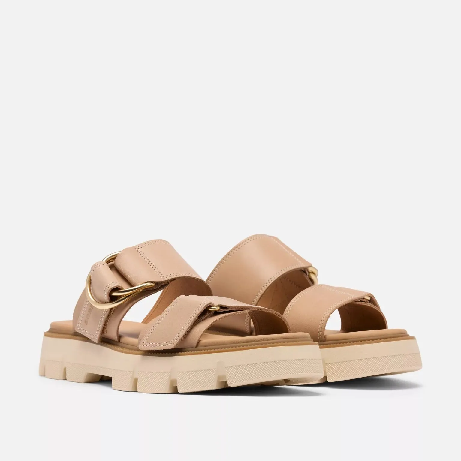 Rein Cb Slide Sandal in Tan