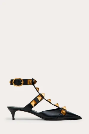 Roman Stud Calfskin Pump 40 mm