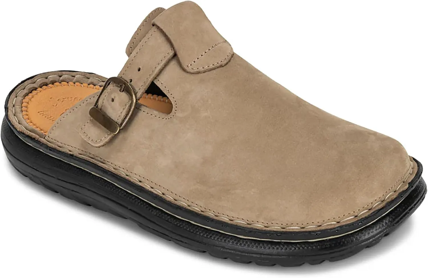 Sawyer - Leather Clog-Toe Sandal - Mens Sandals
