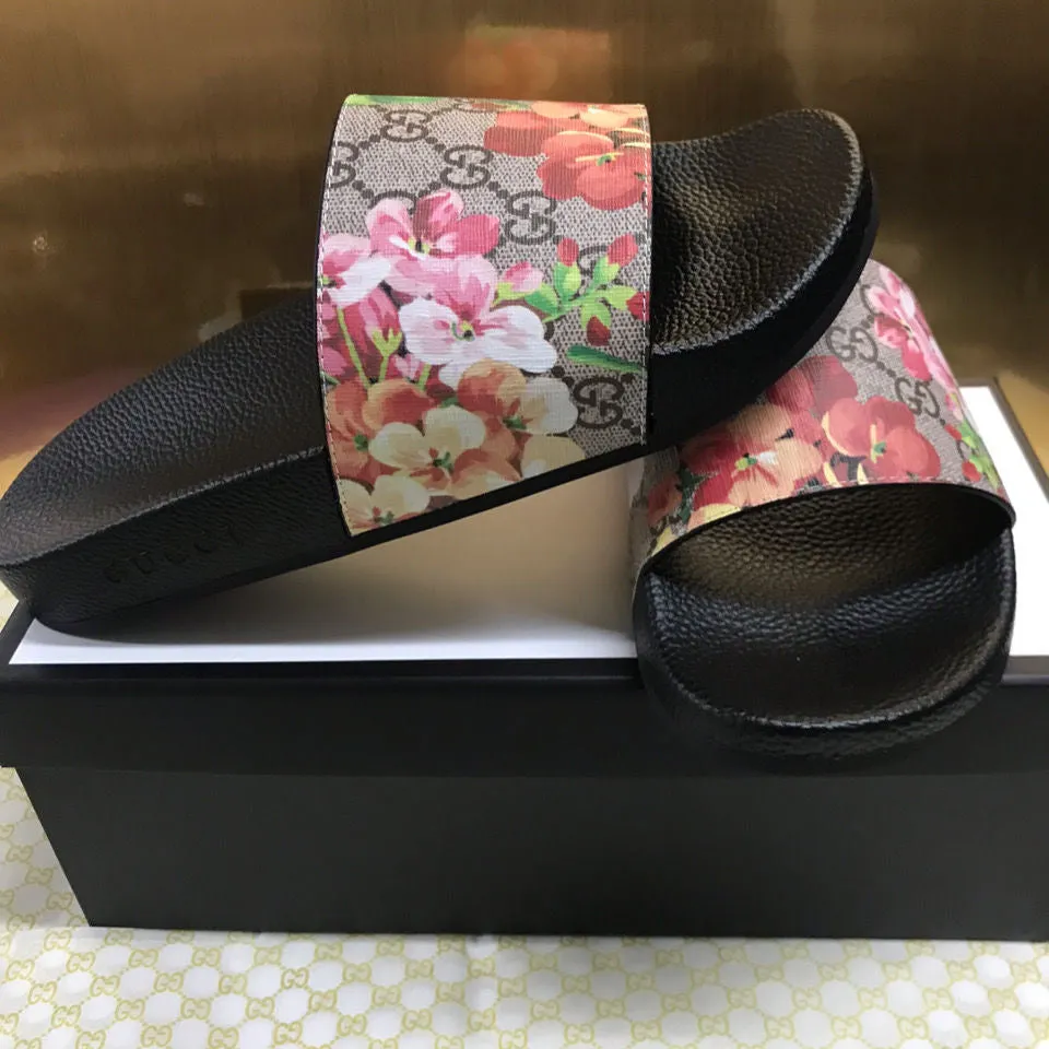 SE870 GC Blooms Supreme Floral Slide Sandal / Size5-12