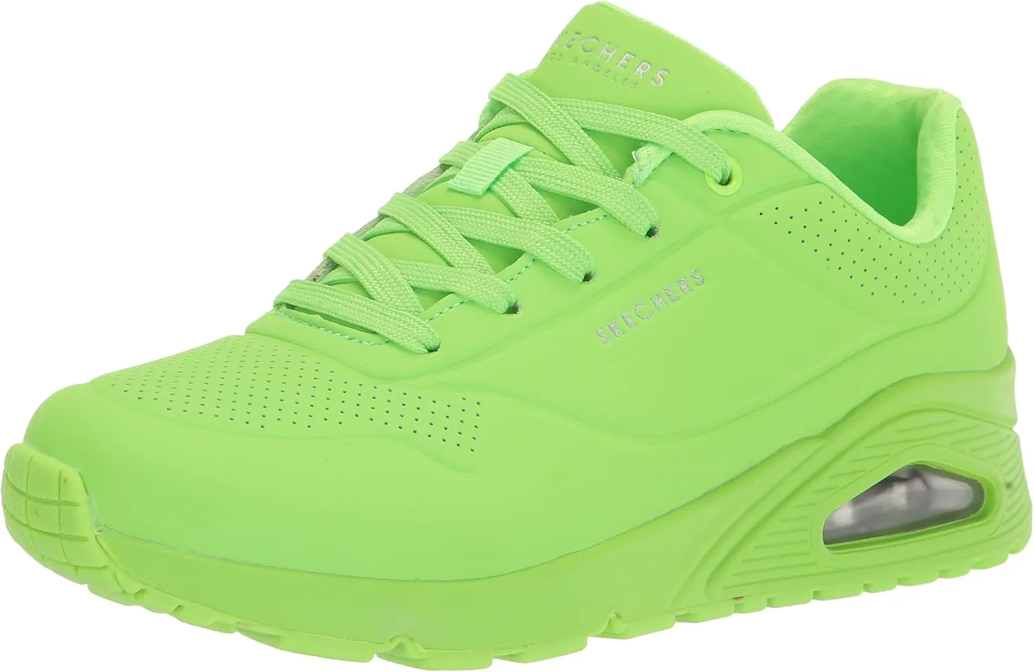 Skechers Women's Uno-Night Shades Sneaker Cooled Memory Foam, Skech-Air Midsole, Durabuck Upper