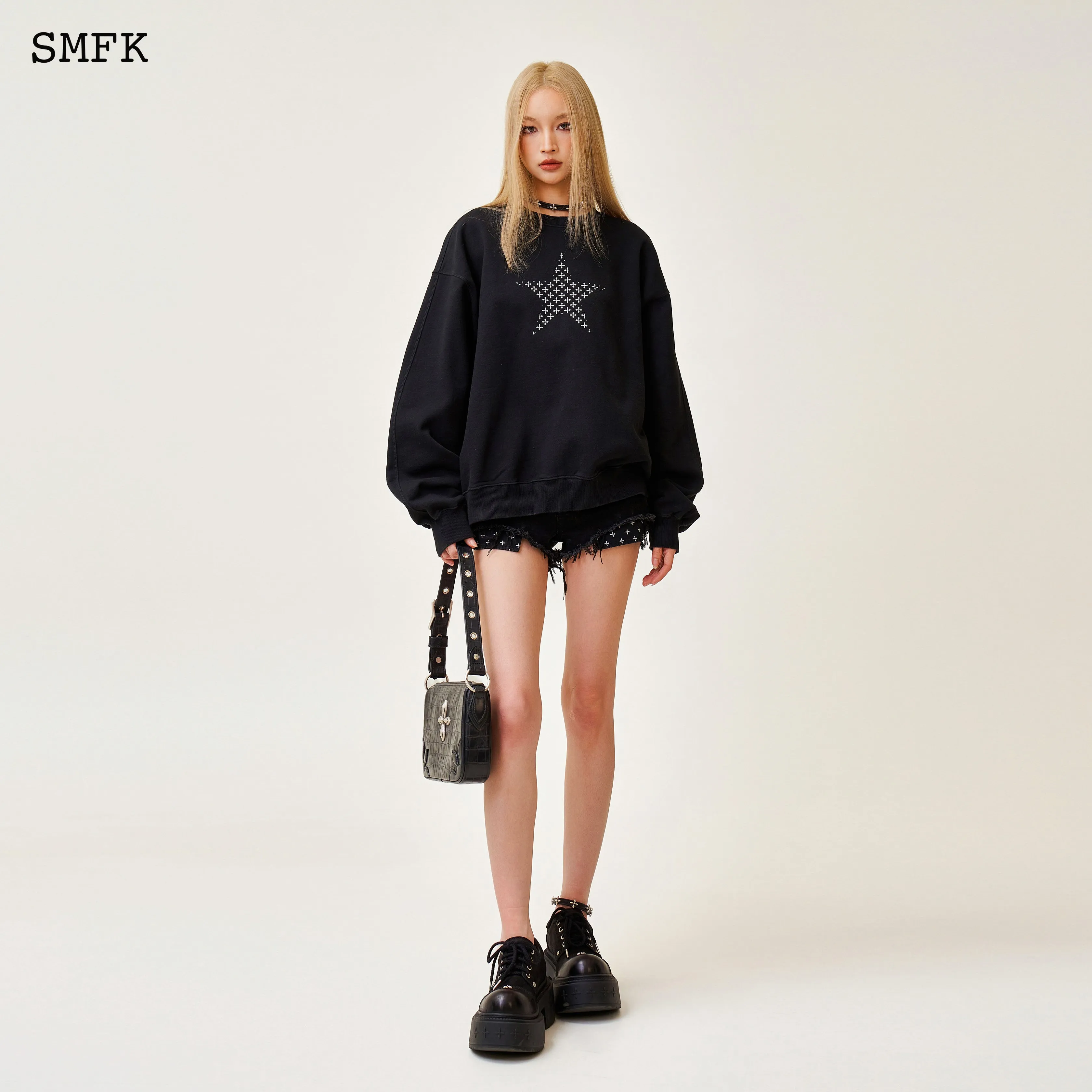 SMFK Compass Rider Derbys Boots In Black