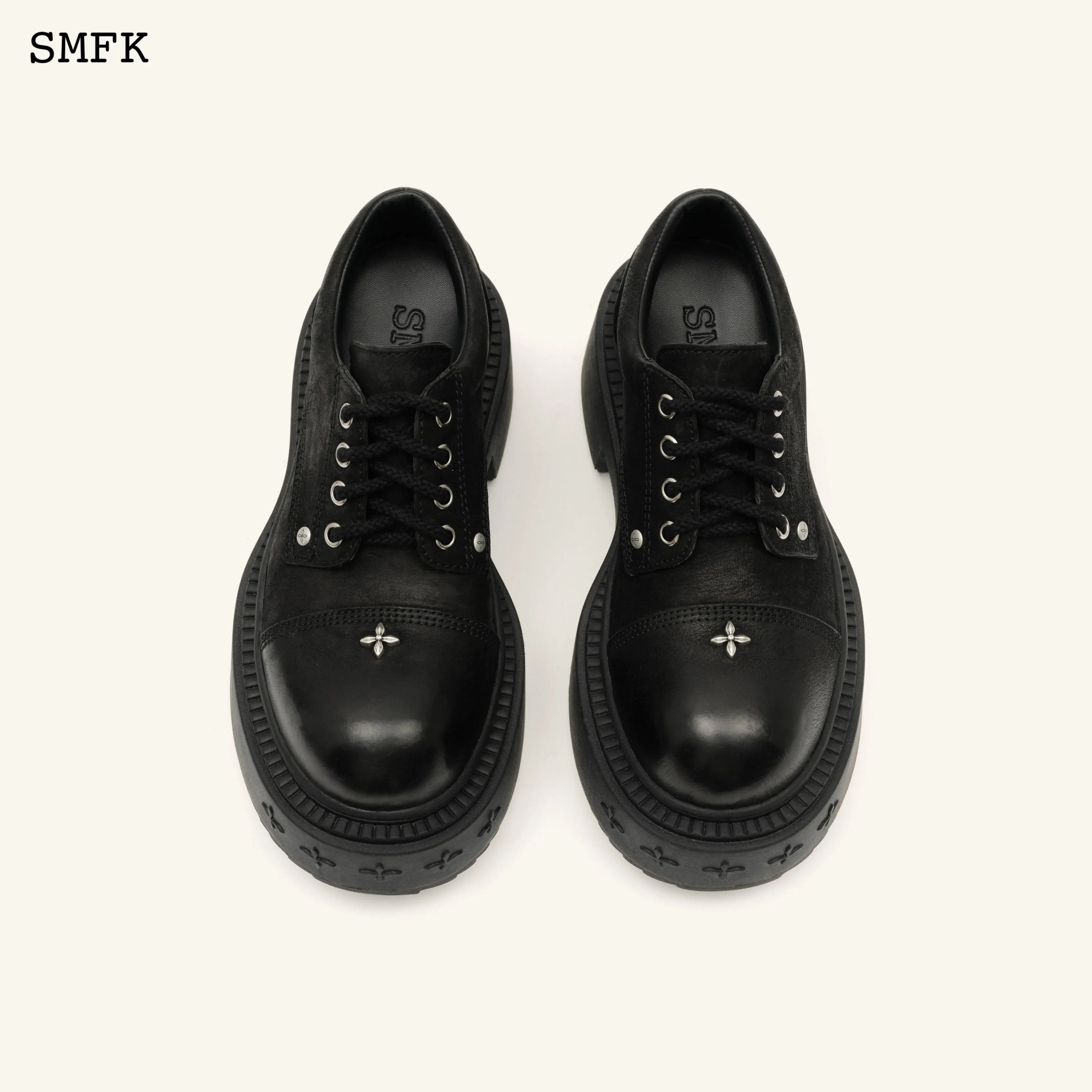 SMFK Compass Rider Derbys Boots In Black