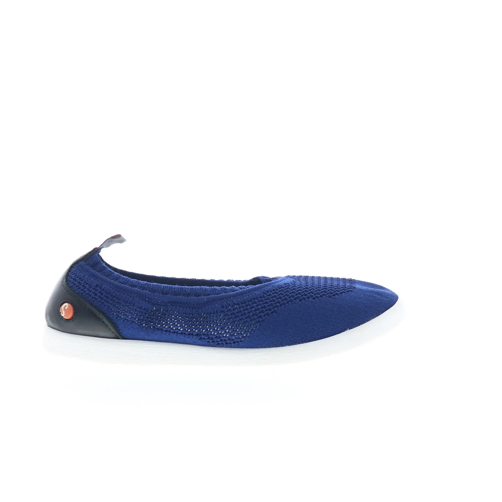 Softinos Lali LALI694SOF-002 Womens Blue Mesh Slip On Loafer Flats Shoes
