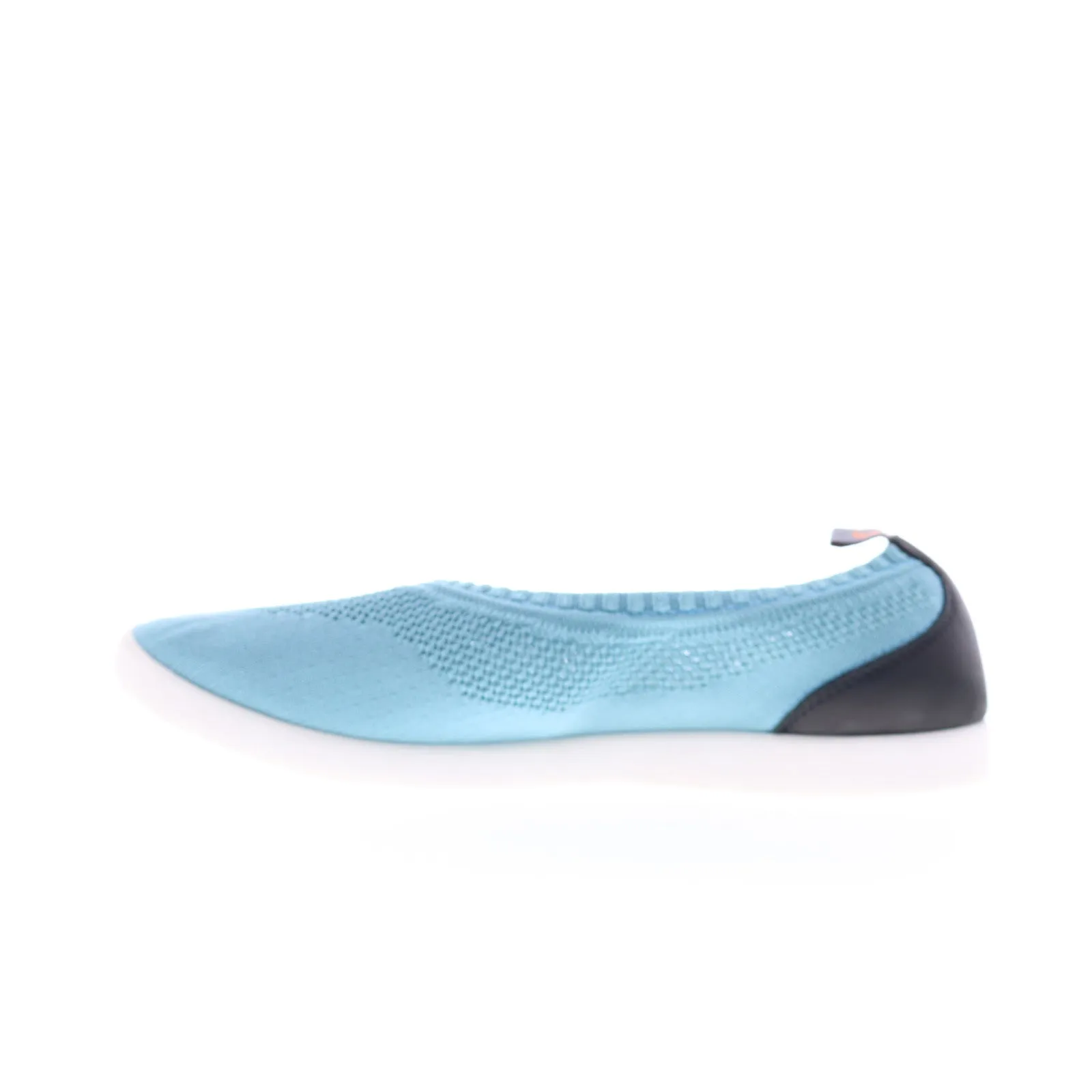 Softinos Lali LALI694SOF-004 Womens Blue Mesh Slip On Loafer Flats Shoes
