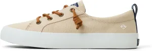 Sperry Women's Crest Vibe Sneaker, Brown, 5 Wide