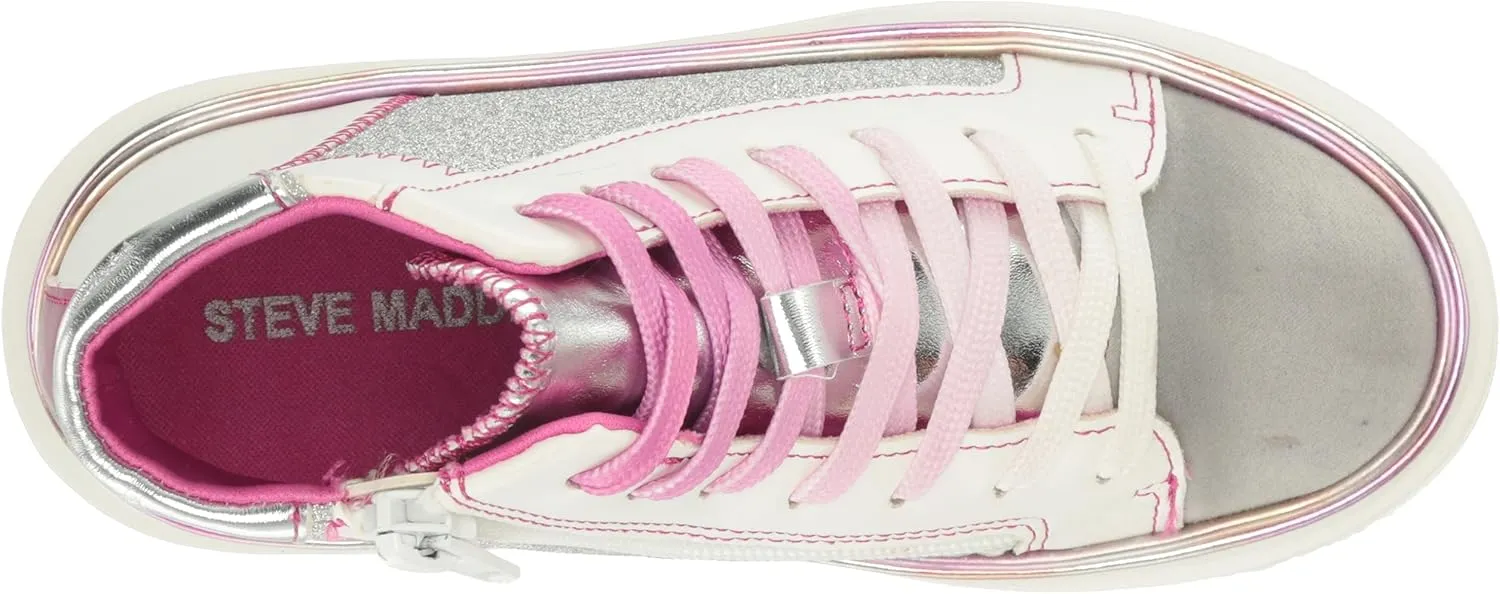 Steve Madden Girl's Glossy Sneaker