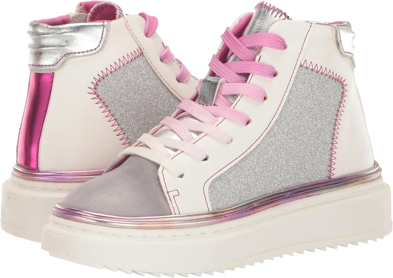 Steve Madden Girl's Glossy Sneaker