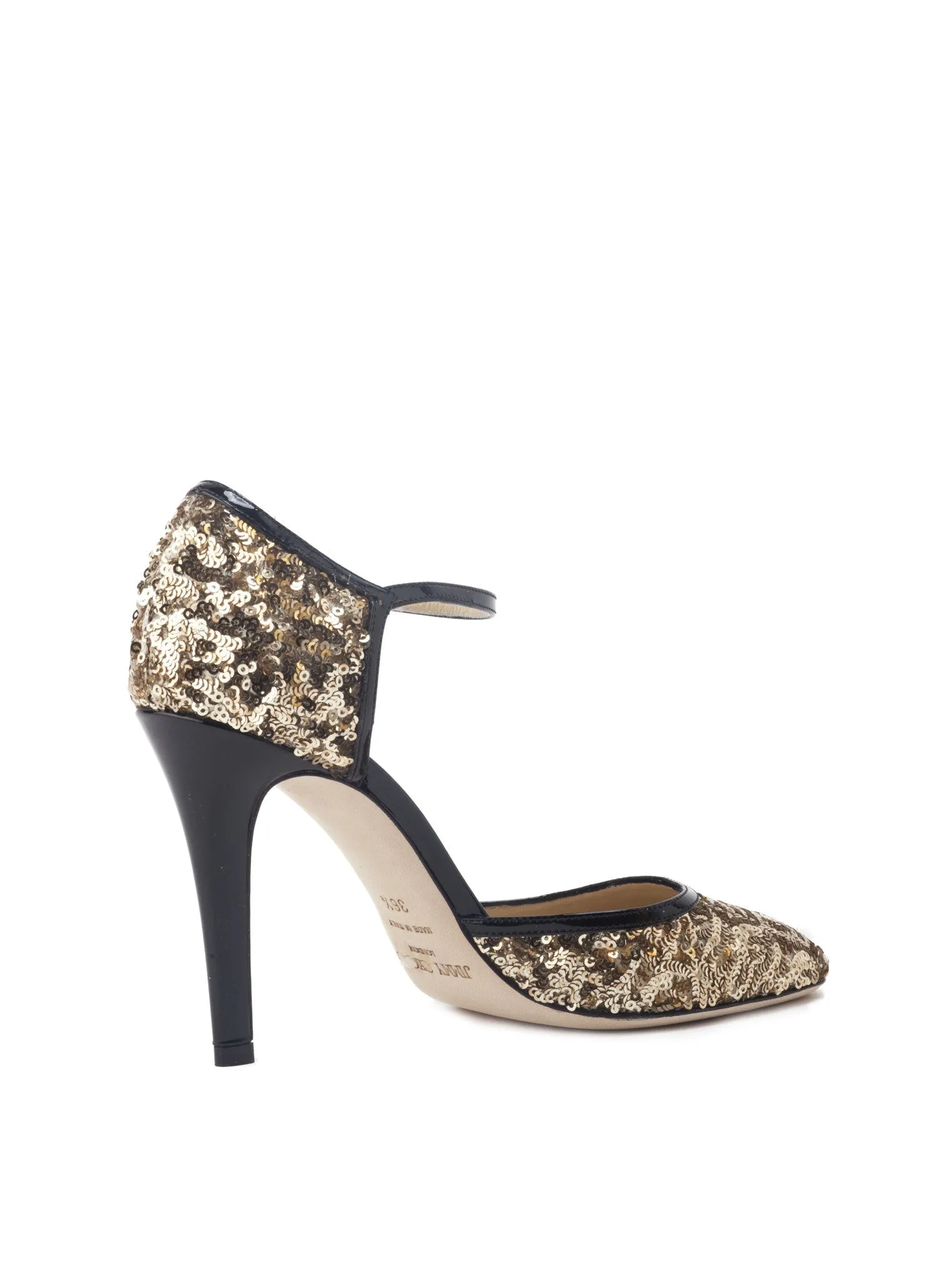 Tessa Sequined Sandal Pump