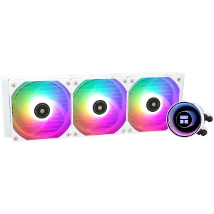 Thermalright Frozen Notte 360 White ARGB V2 Water Cooling CPU Cooler, 360 White CPU Cooler Specifications, 3×120mm PWM Fans, S-FDB Bearings, Suitable for AMD/AM4, Intel LGA 1700/1150/1151/1200/2011