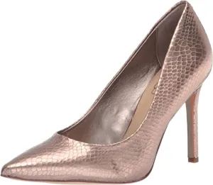 Toe Pewter Sam Pumps Edelman Heel Hazel Pointed Fashion Stiletto Easy-to-install On Refined Slip