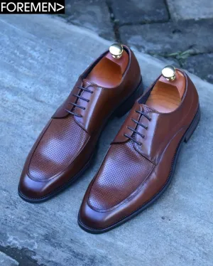 VENICE | Brown Leather Derbies