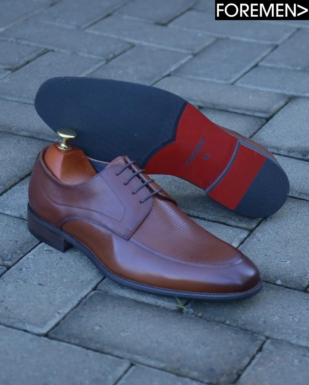 VENICE | Brown Leather Derbies