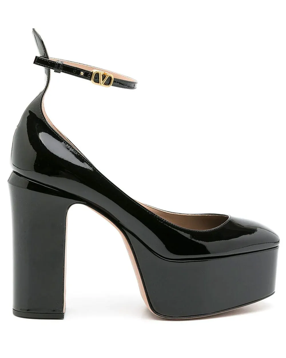 VLOGO Platform Pump in Black