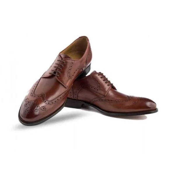 Wingtip Derby Dress up Patent Leather Shoes