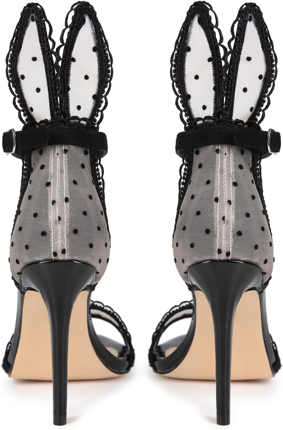 Women's Ankle Strap Bow Tie High Heels Sandals Open Toe Stiletto Party Wedding Dress Heeled Sandals Summer Pump Shoes