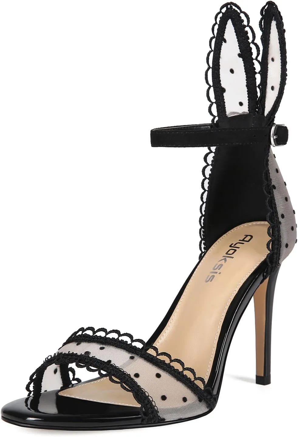 Women's Ankle Strap Bow Tie High Heels Sandals Open Toe Stiletto Party Wedding Dress Heeled Sandals Summer Pump Shoes