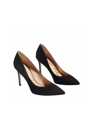 Women's Hazel Suede Heel In Black
