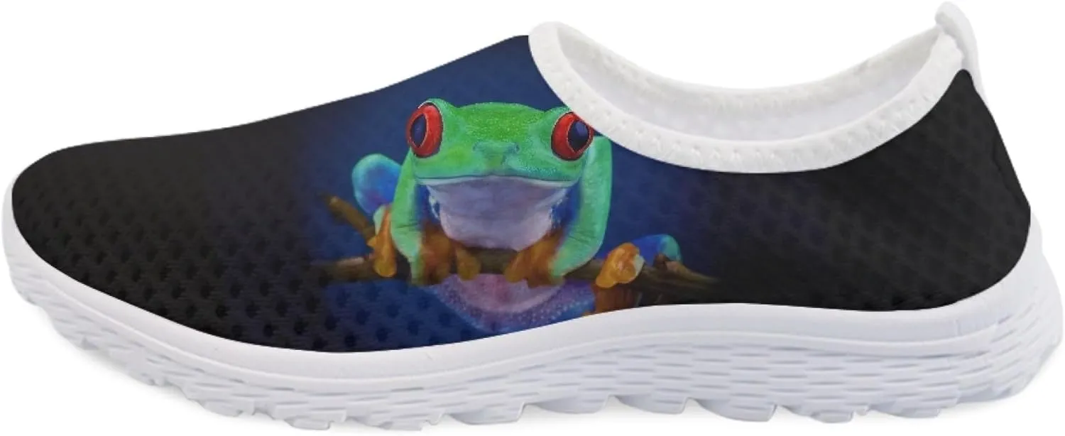 Womens Tennis Shoes Cherry Blossoms Breathable Casual Athletic Walking Shoes Casual Fashion Slip On Running Sneakers