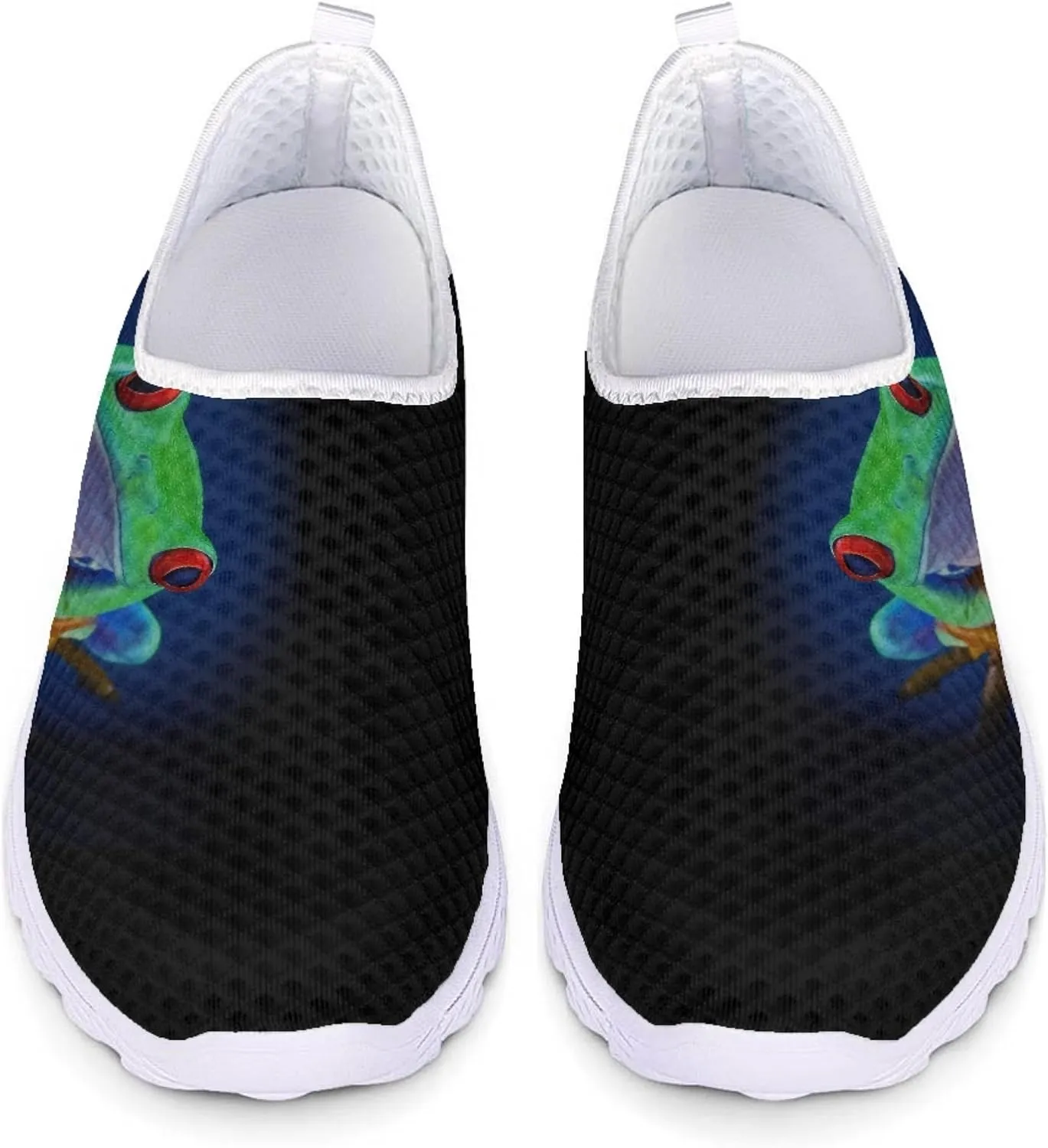 Womens Tennis Shoes Cherry Blossoms Breathable Casual Athletic Walking Shoes Casual Fashion Slip On Running Sneakers