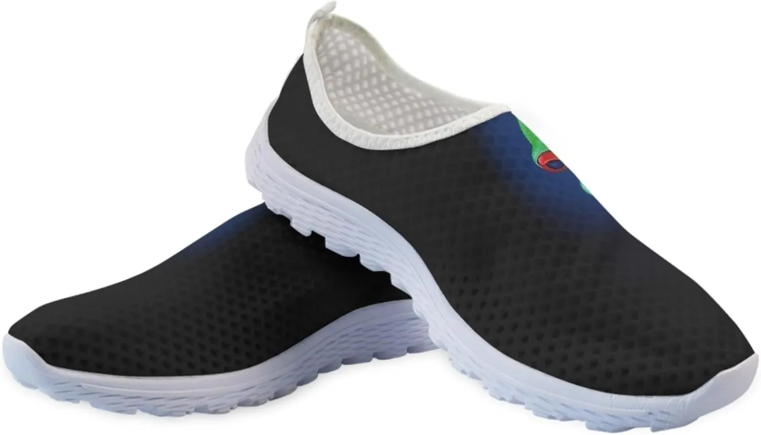 Womens Tennis Shoes Cherry Blossoms Breathable Casual Athletic Walking Shoes Casual Fashion Slip On Running Sneakers