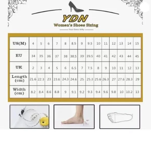 YDN Women Pointed Toe Bow Pump Rhinestone Block Low Heel Butterfly Multi Shoes