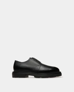 Zurich Derby Shoes In Black Leather
