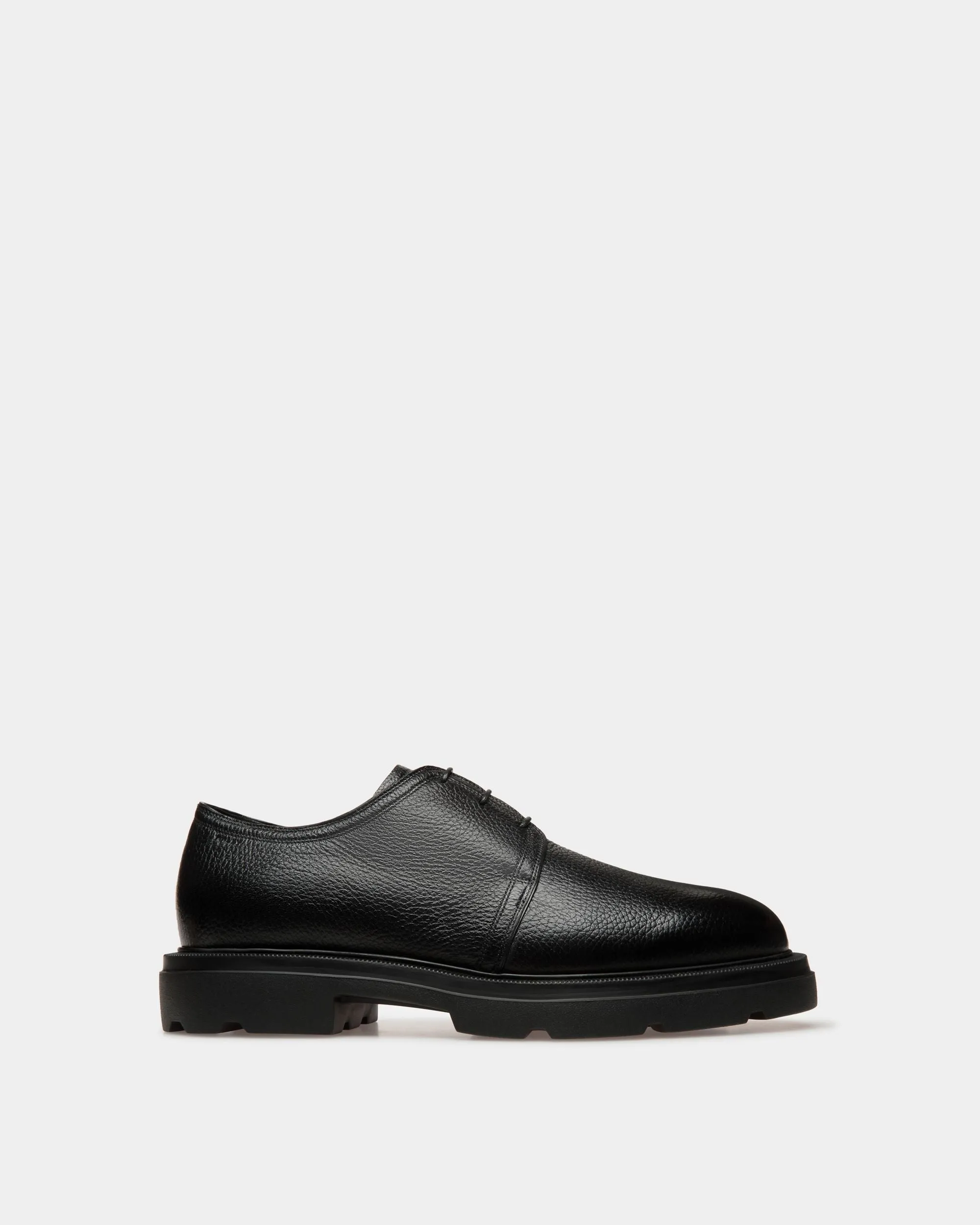 Zurich Derby Shoes In Black Leather